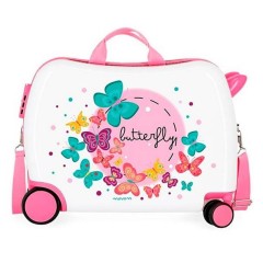 Movom Mala de Viagem Infantil 4 Rodas BUTTERFLY Multicolor | Ref. 186.3729861