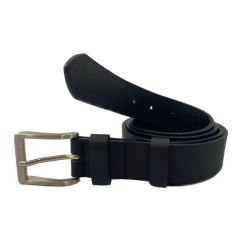 Cinto de Pele Genuína 130cm JOSEPH LOUIS Preto | Ref. 39.1701P130