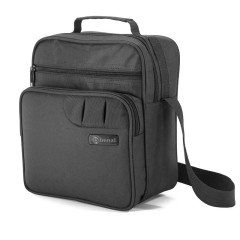 Benzi Saco de Almoço 34cm Cinza | Ref. 288.BZ5407C