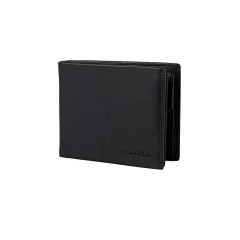 Samsonite Carteira Porta-Notas Horizontal com Porta-Moedas ATTACK 2 SLG Preta | Ref. 92CT801309