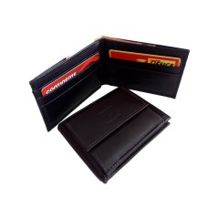 DOGGY Carteira Porta-Notas com Porta-Moedas Castanha | Ref. 86.172C