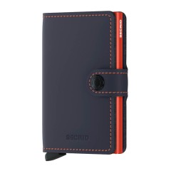 Secrid MINIWALLET Matte Nightblue & Orange | Ref. 297.MM-NBO