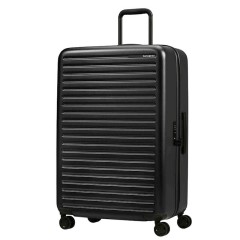 SAMSONITE Mala de Viagem / Trolley Grande 75cm 4R Stackd Preta | Ref. 92KF100309