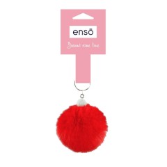 Porta-Chaves Enso Pompom Vermelho | Ref. 186.9340221
