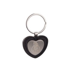 Porta Chaves Coração PORTO Oficial Preto | Ref. 51.FCP6171