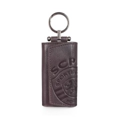 Chaveiro para 4 Chaves SPORTING Oficial Castanho | Ref. 51.SCP3590C