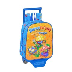 Mochila Infantil 27cm c/ Carro 805 SuperThings SÉRIE 7 Azul | Ref. 248.612176280