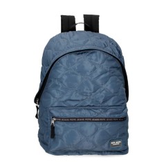 Mochila Escolar 44cm Pepe Jeans ORSON Azul Escuro | Ref. 186.6362322