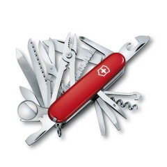 Canivete 91mm VICTORINOX Swiss Champ Vermelho | Ref. 320.16795