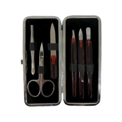 Estojo de Manicura de Senhora 021 Preto | Ref. 86.021