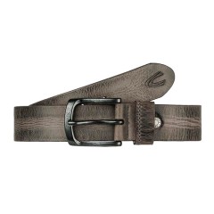Camel Active Cinto de Pele Genuína 95cm Cinza | Ref. 9110909570
