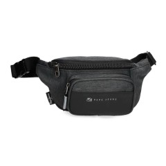 Bolsa de Cintura c/ Bolso Frontal Pepe Jeans JARVIS Preta | Ref. 186.7127131