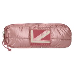 Estojo Escolar Pepe Jeans CAROL Rosa | Ref. 186.6454021
