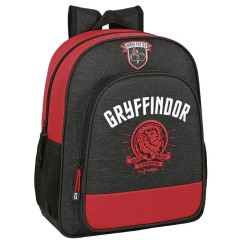 Mochila Escolar Adap. 38cm Harry Potter WITCHCRAFT GRYFFINDOR Preta | Ref. 248.612230640