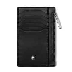 Porta-Cartões c/ Bolso Montblanc 8CC MEISTERISTÜCK Preto | Ref. 238.129686