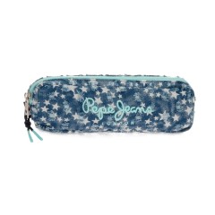 Estojo Escolar Pepe Jeans DENIM STAR Azul | Ref. 186.6544021
