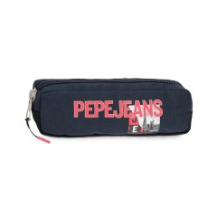 Estojo Escolar Pepe Jeans DIKRAN Azul Marinho | Ref. 186.6554021