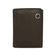 Carteira Vertical c/ Porta Moedas Pepe Jeans BADGE Castanha | Ref. 186.7371132