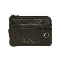 Porta Moedas c/ Presilha Pepe Jeans BADGE Preto | Ref. 186.7370331