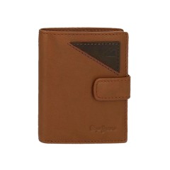 Carteira Vertical c/ Presilha Pepe Jeans STRIKING Camel | Ref. 186.7441234