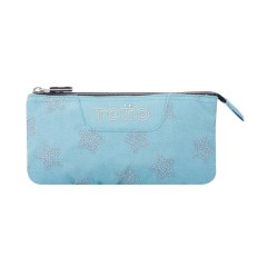 Estojo Escolar Triplo Tablero TOTTO 3DQ Azul Estrela | Ref. 330.AC52ECO0123DQ