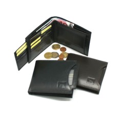 Doggy Carteira Porta-Notas com Porta-Moedas Homem Preto | Ref. 86.165P