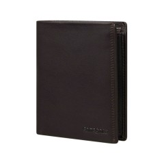 Samsonite Carteira Vertical com Fecho Interior 15CC ATTACK 2 SLG Castanha | Ref. 92CT814743