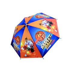Guarda-Chuvas Comprido Infantil Aut. 45/8 75cm Cuatrogotas BASKET BALL | Ref. 319.9439