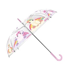 Guarda-Chuvas Comprido Infantil Aut. 54/8 97cm Cuatrogotas PONEY | Ref. 319.KL10653