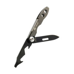 TRUE UTILITY TU584 Porta-Chaves Faca + Pinça TWEEZER TOOL Preto | Ref. 314.TU584