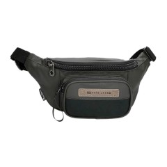 Bolsa de Cintura c/ Bolso Frontal Pepe Jeans TRUXTON Cinza | Ref. 186.7337131