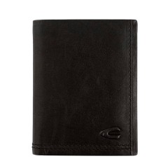 Camel Active Carteira Porta-Notas Tradicional ao Alto com Porta-Moedas OSAKA Preta | Ref. 9126970660