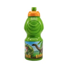 Garrafa Sport 400ml. Dinossauros Verde | Ref. 339.26232