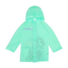 Capa / Casaco de Chuva Impermeável 7-8 Anos Frozen II Turquesa | Ref. 339.DIS9484-78