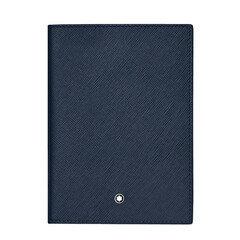 Porta Passaporte 3CC MONTBLANC Sartorial Azul Escuro | Ref. 238.128598
