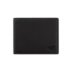 Camel Active Carteira Porta-Notas Horizontal com Porta-Moedas MACAU Preta | Ref. 9127570460