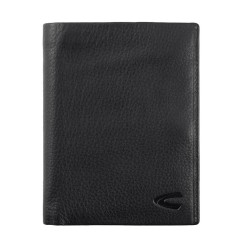 Camel Active Carteira Porta-Notas Tradicional ao Alto com Porta-Moedas ATLANTA Preta | Ref. 9124970560