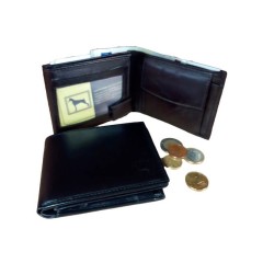 Doggy Carteira Porta-Notas com Porta-Moedas Homem Castanha | Ref. 86.101C