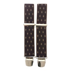 Suspensórios Adulto Joseph Louis Estrela Bordô | Ref. 67.3330BO