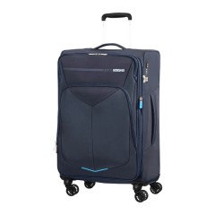 American Tourister Mala/Trolley Médio 67cm 4 Rodas Spinner Exp. SUMMERFUNK Azul Marinho | Ref. 9278G00441