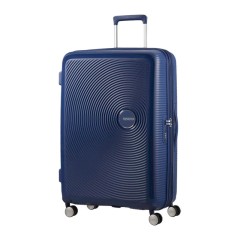American Tourister Mala de Viagem / Trolley Grande 77cm EXP SOUNDBOX Midnight Navy | Ref. 9232G00341