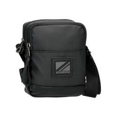 Bolsa de Tiracolo Pequena 2C Pepe Jeans STRAPS Preta | Ref. 186.7665131