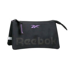 Estojo Triplo c/ Porta Cartões Reebok LINDEN Preto | Ref. 186.8754321