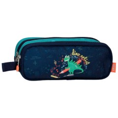 Estojo Escolar Dois Compartimentos Enso DINO ARTIST Azul | Ref. 186.9544221