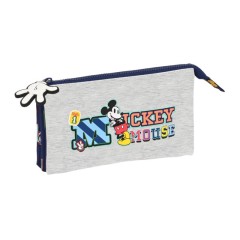 Estojo Escolar Triplo Mickey ONLY ONE Azul | Ref. 248.812314744