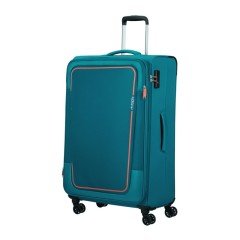 American Tourister Mala de Viagem Gigante 81cm 4R Exp. PULSONIC Petróleo | Ref. 92MD600321