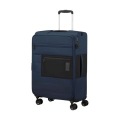 Samsonite Mala de Viagem / Trolley Médio 66cm 4R Exp. VAYCAY Azul Escuro | Ref. 92KK600441