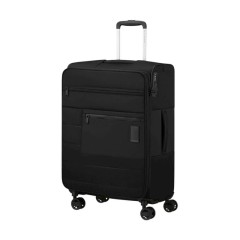 Samsonite Mala de Viagem / Trolley Médio 66cm 4R Exp. VAYCAY Preta | Ref. 92KK600409