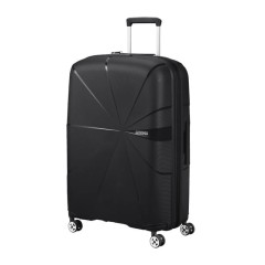 American Tourister Mala de Viagem Grande 77cm 4R Exp. STARVIBE Preta | Ref. 92MD500409