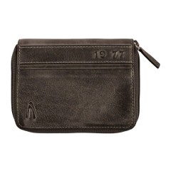 Camel Active Carteira Porta-Notas Vertical com Porta-Moedas MELBOURNE Preta | Ref. 9124770560